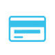 Credit and debit cards accepted